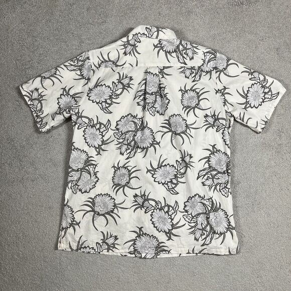 Avanti Hawaiian Shirt Mens Extra Large Made in Hawaii Floral All Over Print - Picture 5 of 8